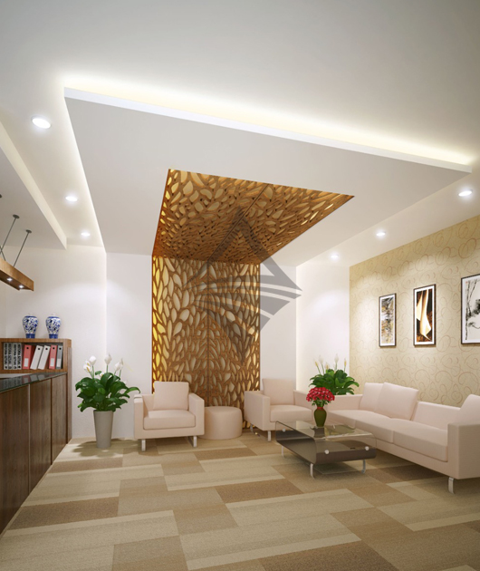 Living room by the best interior designing company in UAE