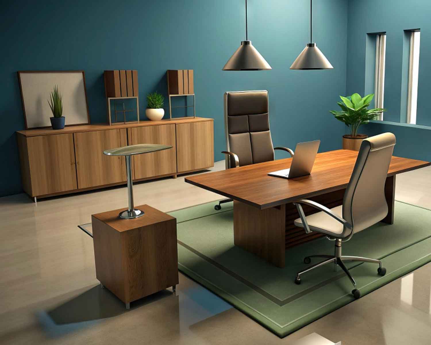 Office interior design in dubai